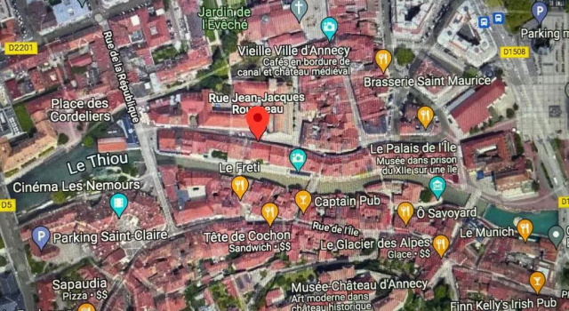 Апартаменты Bel appartement, 2 chambres, Annecy Coeur de ville