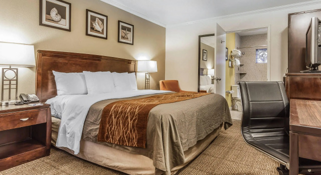 Двухместный номер Standard Comfort Inn Santa Cruz North