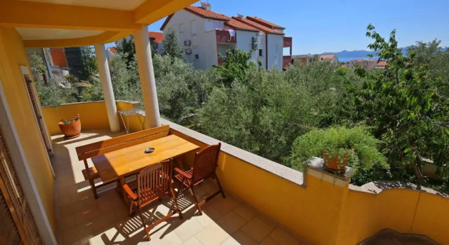 Апартаменты Standard с 2 комнатами с видом на море Villa Zubčić