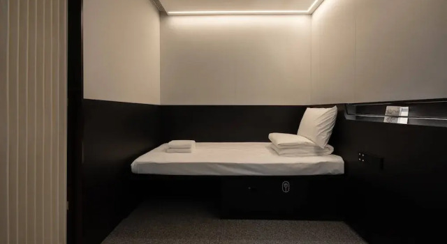 Мужская капсула Shanghai Desti Youth Hostel - Jing 'an Temple, Changping Road