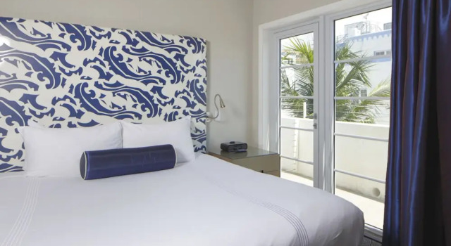 Двухместный номер Deluxe с балконом Hotel Breakwater South Beach