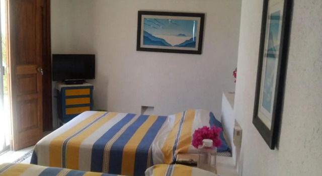 Двухместный номер Deluxe с красивым видом из окна Villa Mykonos