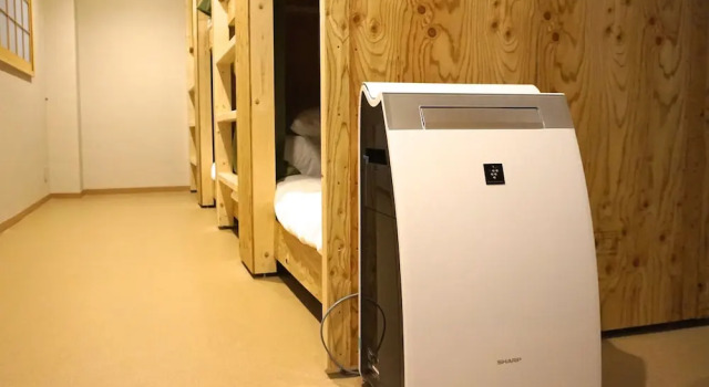 Кровать в общем номере (женский номер) Hostel Rakutsuki