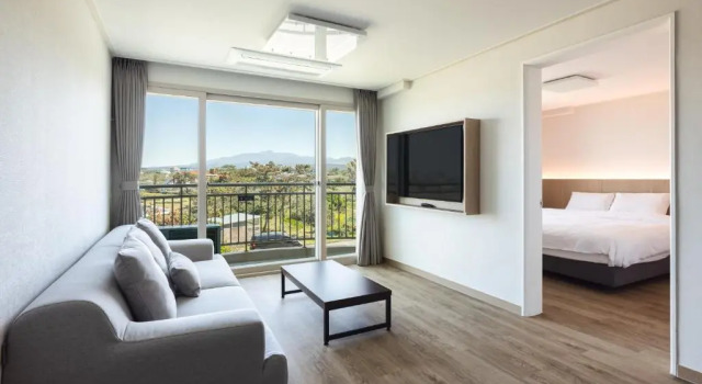 Номер Deluxe Kensington Resort Jeju Hanlim