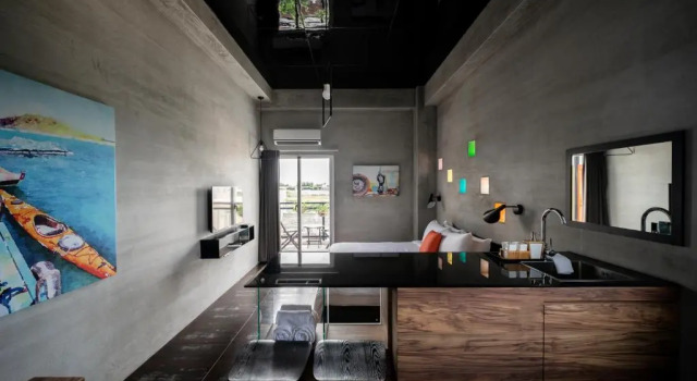 Двухместный номер Standard с балконом Color Coral Boutique Hotel