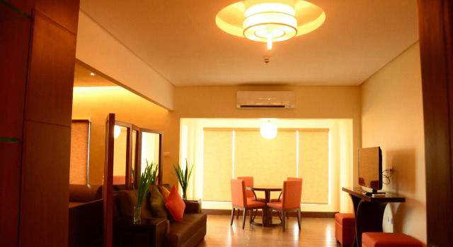 Standard kattohuoneisto huone Hotel Monticello