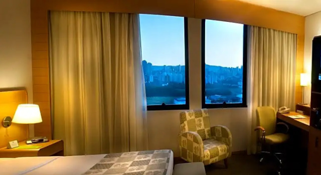 Номер Deluxe с видом на город Holiday Inn Sao Paulo Parque Anhembi by IHG