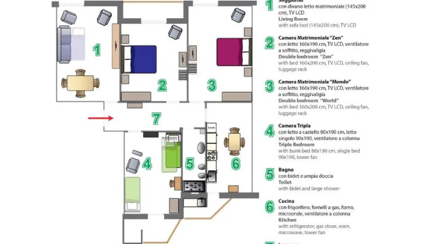 Апартаменты Maipiusenza House