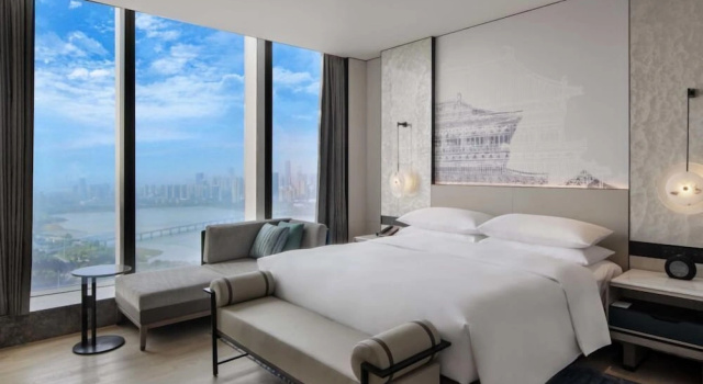 Номер Executive Wuhan Marriott Hotel Wuchang