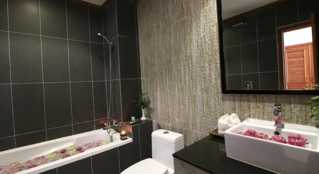 Семейный номер Standard с балконом и с видом на бассейн New Riverside Hotel