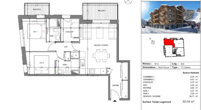 Carlina 203, Забронировать Апартаменты/квартира Апартаменты Морзин, рядом с Горнолыжный подъемник Мас Вержю, Апартаменты/квартира