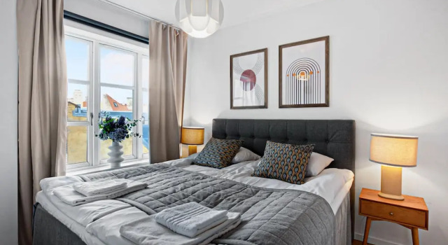Haven - Popular 2-bdr Apt in Central Copenhagen, Забронировать Апартаменты/квартира Кристиансхавн Копенгаген, рядом с Марморкиркен (Мраморная церковь)