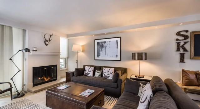Номер Standard с 2 комнатами с красивым видом из окна Vails Mountain Haus at the Covered Bridge