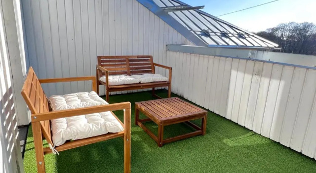 Апартаменты Luxury 2-floor apartment with sauna and balcony