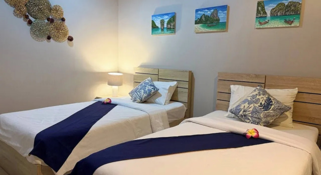 2BR Apartment Pool Gym 1km to Karon Beach