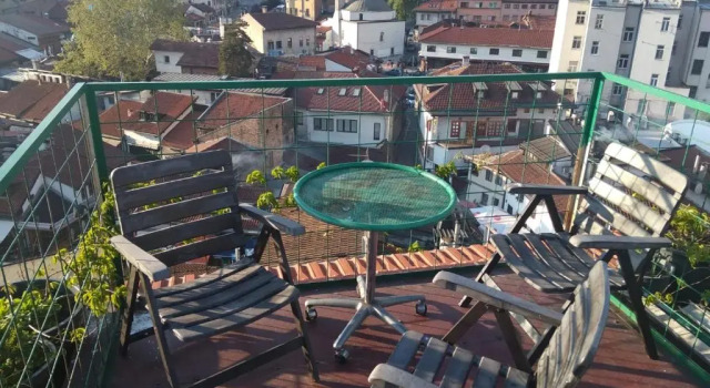 Студия с балконом и с красивым видом из окна Apartments Emily