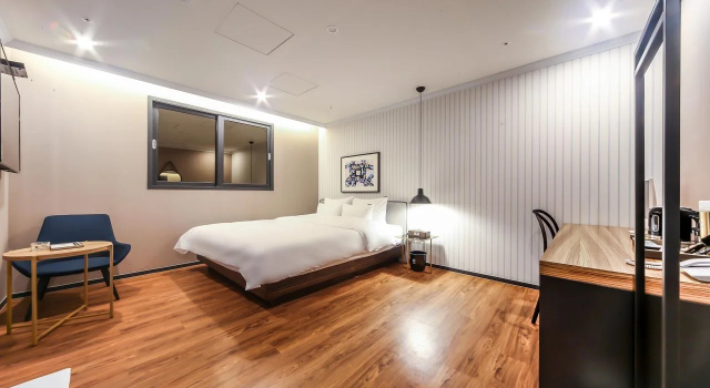 Brown-Dot Beomcheon, Book Hotel Hoteller i Busan med morgenmad, Morgenmad