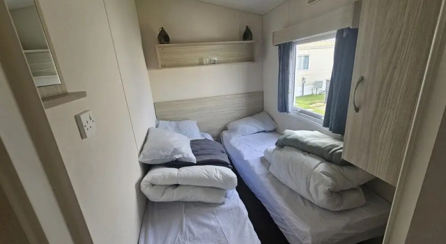 Ruby a Modern Caravan in Rhyl, Book Feriehus Rhyl Clwyd