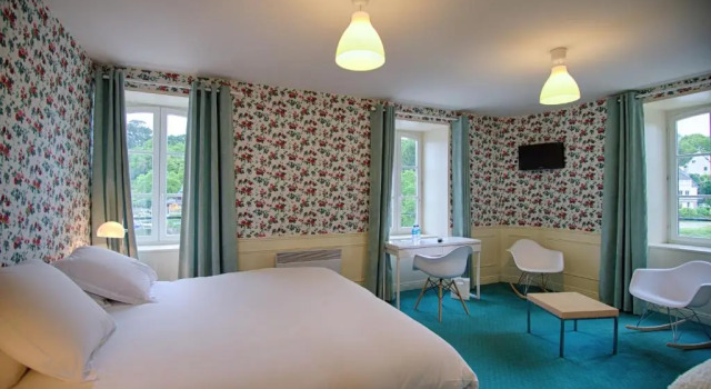 Двухместный номер Superior с видом на реку Hotel de charme Les Mimosas