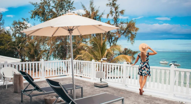 Deluxe værelse med havudsigt Astroea Beach
