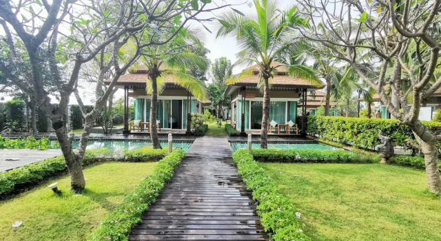 Вилла Deluxe с красивым видом из окна Keang Kluen Talay Resort