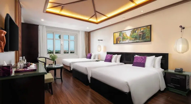 Трёхместный семейный номер Standard The Saga Hotel Hoi An