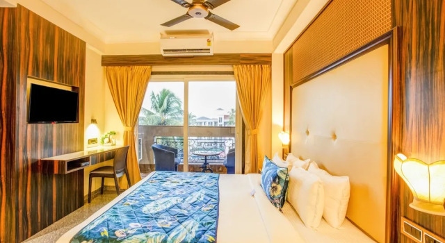 Номер Deluxe с балконом Summit Calangute Resort & Spa