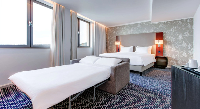 Семейный номер Standard с видом на море Radisson Blu Waterfront Hotel, Jersey