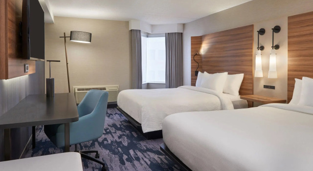 Четырёхместный номер Standard Fairfield by Marriott Niagara Falls, Canada