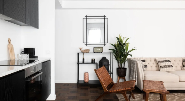 Апартаменты Deluxe с 2 комнатами с балконом Terreno Suites