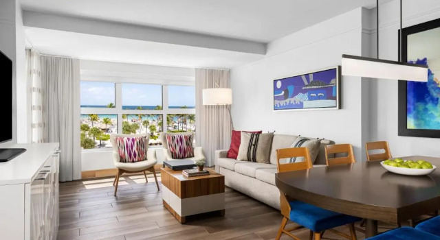 Вилла c 1 комнатой oceanfront Marriott's Aruba Ocean Club