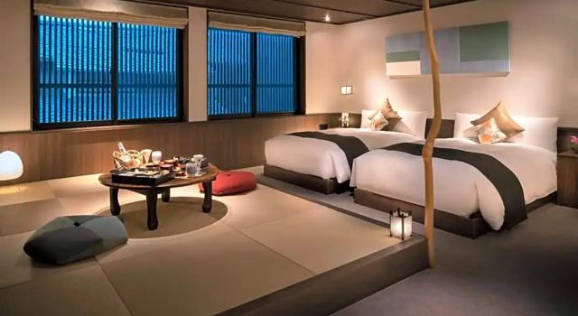 Номер Deluxe с видом на город THE JUNEI HOTEL Kyoto Imperial Palace West