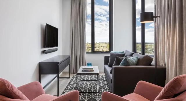 Люкс с 2 комнатами Avani Melbourne Box Hill Residences