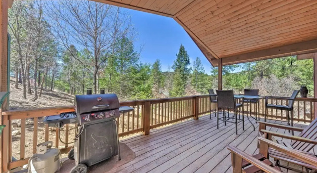 Коттедж Stunning Ruidoso Cabin w/ Private Hot Tub!