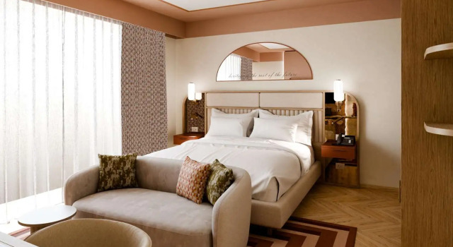 Номер Superior Rosetta Hotel Perugia Tapestry Collection By Hilton