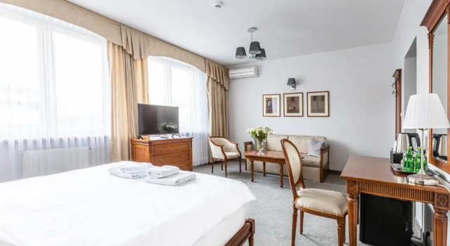Двухместный номер Deluxe Hotel Pod Złotą Różą