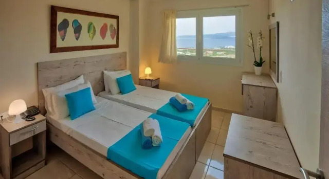 Семейные апартаменты с 2 комнатами Elounda Residence Resort & Waterpark