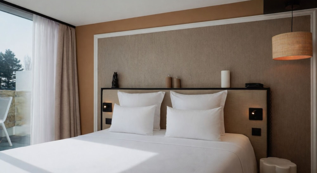 Номер Standard с видом на море Hotel Ker Moor Saint-Quay Portrieux