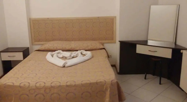 Standardowy rodzinny pokój i balkonem i z widokiem na morze Yalim Hotel
