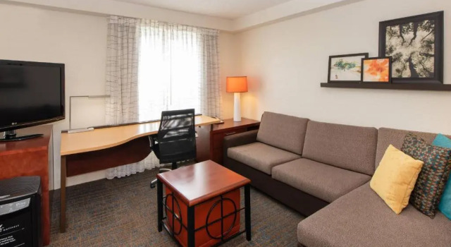 Двухместный люкс Residence Inn by Marriott Newark Silicon Valley