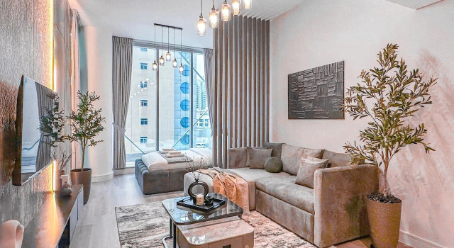 Квартира Marina Elegance: Walk to JBR Beach & Ain Dubai, Забронировать Апартаменты/квартира Дубай Эмират Дубай, рядом с Dubai Marina Yacht Club