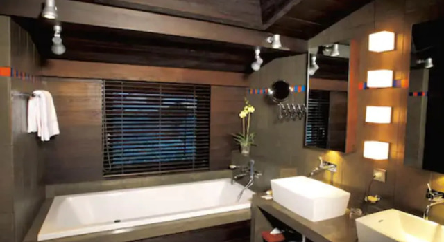Двухместный номер Deluxe с балконом и с видом на горы Le Hameau Albert 1er - Relais & Châteaux