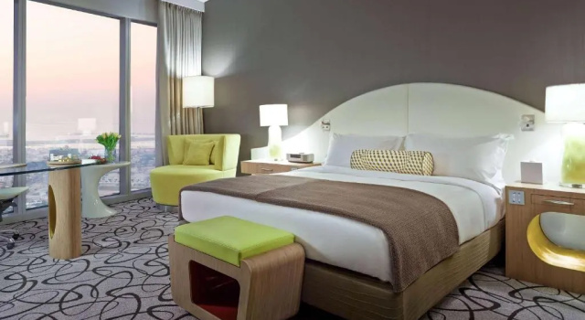 Двухместный номер Luxury Sofitel Dubai Downtown