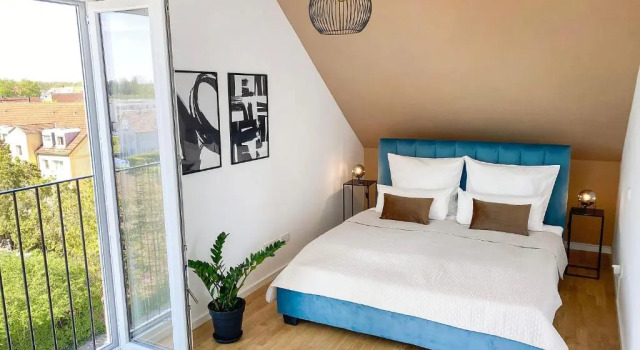 Modern & Stylisch: Maisonette Wohnung in Freising, Buchen Sie Hotel Freising Oberbayern