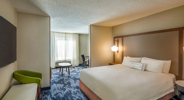 Двухместный люкс Fairfield Inn By Marriott Richmond Chester