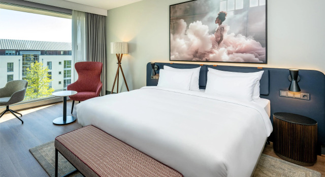 Номер Premium Radisson Blu Media Harbour Hotel, Düsseldorf
