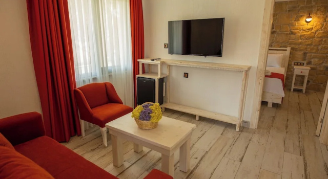 Люкс Deluxe с частичным видом на море Neo Beach Hotel Cunda