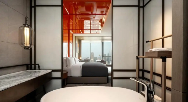 Номер Deluxe Canopy by Hilton Chengdu City Centre