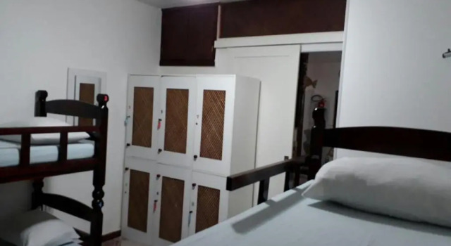 Кровать в общем номере Hostel cabo frio
