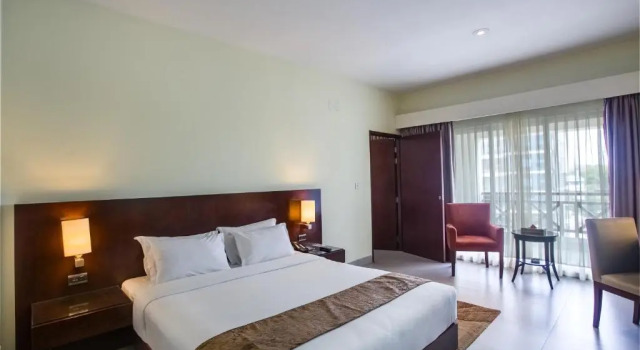 Двухместный номер Deluxe с балконом Hotel Grand Park Barishal